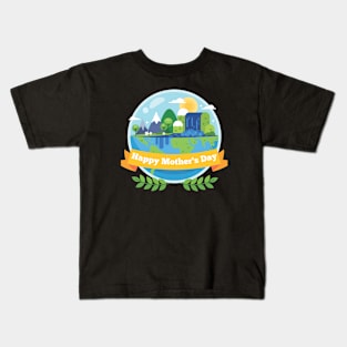 Happy Mothers Earth Day 2021 Kids T-Shirt